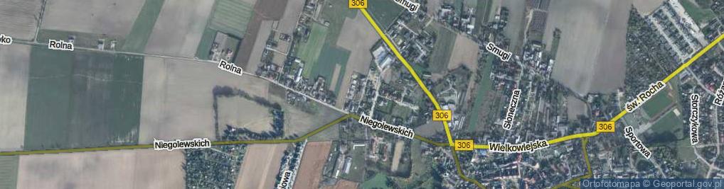 Zdjęcie satelitarne Pszeniczna ul.